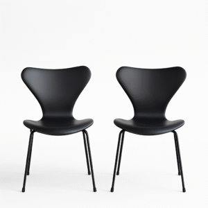 Fritz Hansen Sjuan Helklädda 3107 OANVÄNDA